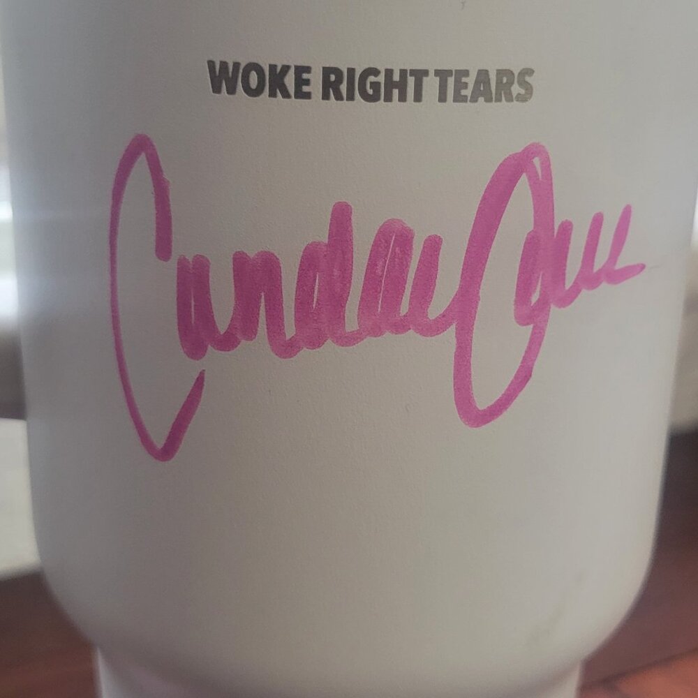 Discontinued Candace Owens Standace cup Autographed